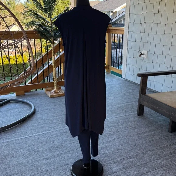 Joseph Ribkoff | Sleeveless Tunic Pant Set - Picture 6 of 9